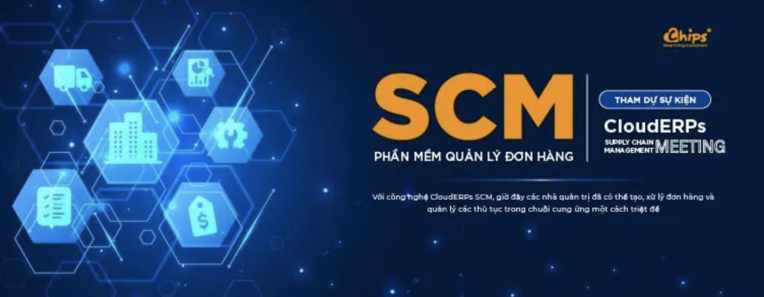 Phần mềm quản lý đơn hàng CloudERPs SCM